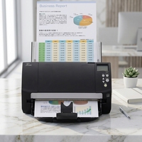 Scanner A4 FI-7180 Duplex 80ppm 160ipm CCD 600dpi USB 3.0 pour la numérisation de documents professionnels