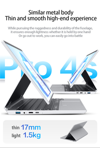 Portátil de 14 pulgadas para negocios, delgado y ligero, lápiz óptico de apertura y cierre de 180 grados, compatible con Intel N95, CPU, portátil para oficina - Product Image 5