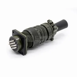 Conector de aviação industrial não-ecológico amfenol, conectores macho e fêmea de 14 pinos MS3102A20-27P MS3106A20-27S