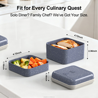 Boîte de cuisson magique pour micro-ondes, cuiseur vapeur 7-en-1 pour cuisson rapide de riz chinois, œufs, viande, légumes, soupes