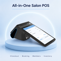 POS-System mit SDK All-in-One Cloud POS-Terminal Touchscreen (1920x1080 32GB Speicher) für Restaurant, Bar, Supermarkt & Einzelhandel