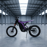 Moto électrique tout-terrain 12000W 72V 40Ah avec moteur central, suspension intégrale 79Bike