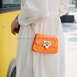 Wholesale Price Studded Macaron Small Jelly Bag New Trend Mini Chain Crossbody Bag Mini Coin <b>Purse</b> Bag Tanjing - Product Image 3
