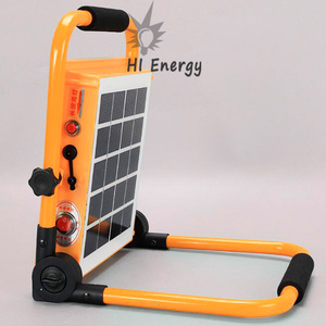Lámpara Solar portátil HiEnergy para el hogar, granja, Campamento, lámpara Solar recargable con soporte, lámpara de Camping de carga Solar - Product Image 4