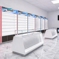 Vitrine d'affichage numérique pour magasin, présentoir de vente au détail avec éclairage LED, vitrine de produits pour centre commercial, présentoir personnalisé pour téléphones portables