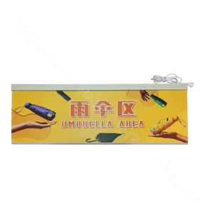 양면 광고 교수형 LED 간판 특수 디자인 편리한 고품질 실내 맞춤형 디스플레이 공장 콘센트
