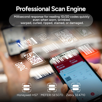 UROVO DT50 Collecteur de données 2D Scanner de codes à barres Android 9 11 étanche pda Handheld industriel robuste pdas pour DHL