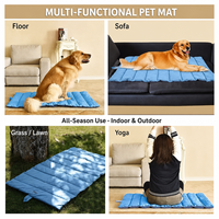 Nouveauté 2026 : Lit pour animaux de compagnie personnalisé par le fabricant, imperméable, luxueux et de qualité supérieure, lavable, pour chiens, chats, chiots et chatons.