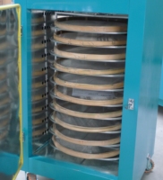 Kruidenthee Verwerkingsmachine DL-6CHZ-2 Rotatie Elektrische Verwarming 5000W Automatisch 10-Laags 6-8kg Batch Fruit- en Groente Droger