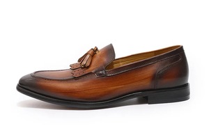 2026 Best-selling Vintage Fringe shoes for <b>Men</b> Professional and Casual Handicraft Workshops <b>Men's</b> leather <b>Dress</b> Shoes&Oxfords - Product Image 5