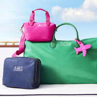 Étiquette de bagage créative en cuir PU en forme d'avion, porte-informations de voyage, porte-identifiant anti-perte pour sac
