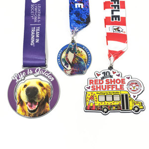 Medallas Personalizadas de Esmalte Duro, Premios Metálicos de Primera Calidad, Medallas <span class=keywords><strong>Animel</strong></span>, Color Personalizado, Impresión UV, Medalla Deportiva de Epoxi - Product Image 1