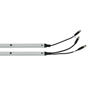 Barrière lumineuse de sécurité industrielle mini-grille avec détection de faisceau transversal IP67 pour portes de garage et de chambre froide à grande vitesse