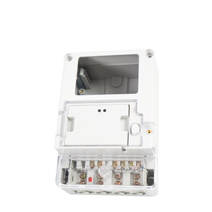 Caja <span class=keywords><strong>de</strong></span> control <span class=keywords><strong>de</strong></span> medidor <span class=keywords><strong>de</strong></span> energía inteligente eléctrica <span class=keywords><strong>de</strong></span> plástico ABS blanco Caja <span class=keywords><strong>DE</strong></span> SEGURIDAD impermeable para electricidad monofásica - Product Image 2