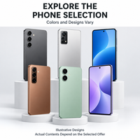 Boîte mystère pour smartphone, un téléphone par emballage, sélection aléatoire de couleur et de modèle, emballage personnalisé pour les commandes de détail, de cadeaux et en gros