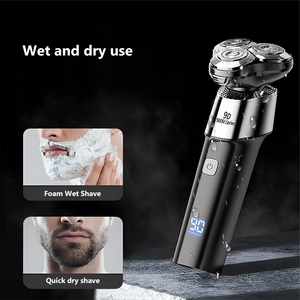 Hot Rotary Men's Triple Blade Shaver Waterproof and Rechargeable With <b>USB</b> Charging for Face Body Bikini Areas Shaver - Product Image 2