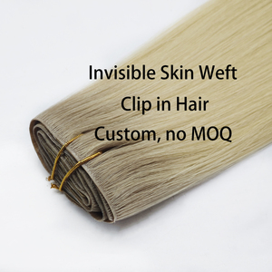Extensions de Cheveux Clips Invisibles de Luxe Premium Cheveux Naturels Vierge Remy Européens Extensions à Clips Injectés Sans Couture - Product Image 3