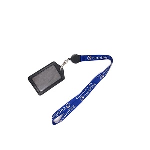 Factory Good Quality <b>Polyester</b> Badge Strap <b>Lanyards</b> ID Badge Holder - Product Image 6