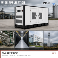 Groupe électrogène diesel à surveillance à distance 90 kVA 50 Hz super silencieux pour alimentation de secours des centres commerciaux