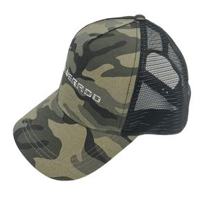 TPU Logo Camouflage Allover Printing 5 Panel Pre Curved Brim Mesh Snap Back Chapeaux de sport, Casquette de camion en gros Casquette en maille - Product Image 1