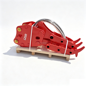 Grappin hydraulique monocylindre <span class=keywords><strong>pour</strong></span> la manipulation du <span class=keywords><strong>bois</strong></span>, <span class=keywords><strong>pour</strong></span> <span class=keywords><strong>mini</strong></span>-excavatrice de 3 à 5 tonnes, <span class=keywords><strong>pour</strong></span> le ramassage de bûches, de broussailles et le nettoyage paysager, certifié CE - Product Image 1