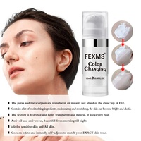 Fond de teint liquide FEXMS changeant de couleur, base de maquillage, couvrant, anti-cernes, maquillage longue durée, sombras, soin de la peau, fond de teint