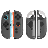 Étui de protection transparent pour manettes gauche et droite Nintendo Switch 2 – Coque cristalline magnétique en PC – Accessoires