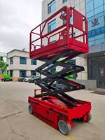 Plateforme élévatrice à ciseaux automotrice fiable et durable, machine de travail en hauteur hydraulique pour les entreprises de location