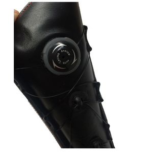 Bottes de pompier DFF0115 en cuir longues avec bande réfléchissante grise haute visibilité, bottes de sécurité - Product Image 3