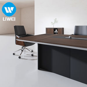 โต๊ะประชุม LIWEI รุ่นโมเดิร์น 10 ที่นั่ง ระดับไฮเอนด์ เป็นมิตรกับสิ่งแวดล้อม สำหรับห้องประชุมผู้บริหารและสำนักงาน - Product Image 4