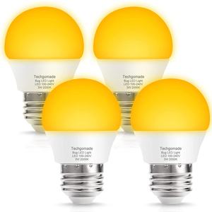 Bombillas LED Amarillas G14 G45 E26 con Iluminación Amarilla de 2000K, Bombilla LED No Regulable para Interiores y Exteriores - Product Image 1