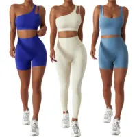 Leggings de Yoga imprimés pour femmes, vêtements d'entraînement de course, costume de Yoga, haut de sport, ensemble de Fitness