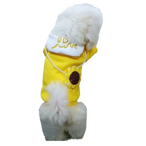 Sudadera con capucha para perro, diseño de animales adorables, de poliéster, ropa para mascotas con dibujos animados, para primavera, otoño e invierno - Product Image 5