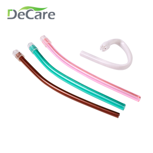 Çok renkli güçlü emiş yuvarlak ucu diş balgam emme tüpü tükürük pipet - Product Image 4