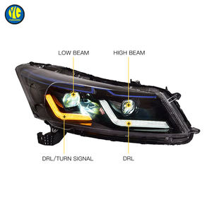 8 वीं पीढ़ी के 2008-2013 के नेतृत्व वाले हेडलाइट फ्रंट लाइट अपग्रेड हेडलैंप फ्रंट लाइट अपग्रेड हेडलैंप फ्रंट लाइट 2 फ्रंट लेंस - Product Image 4