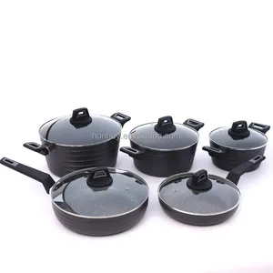 Wholesale ss wire handle cooking pots stainless steel kitchen ware cookware sets