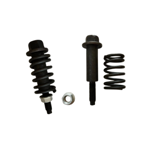 Kit de boulons à ressort Bride d'échappement Tuyau d'échappement de voiture Boulons et écrous à ressort de couleur noire - Product Image 6