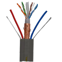 JSH CAT6 Flaches Aufzugskabel Kupferleiter mit PVC-Isolierung 300V Niederspannung