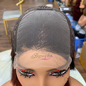 Peluca de Cabello Humano con Cierre de Encaje Rizado Italiano al por Mayor para Mujer, Cierre de Encaje 4x4, Doble Trama, 12A, 28 Pulgadas, 430 Gramos, Proveedor de Cabello - Product Image 3