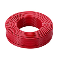 Fil électrique en cuivre isolé en PVC flexible 6 mm 20 mm Câble de câblage pour bâtiment pour connexion électrique domestique