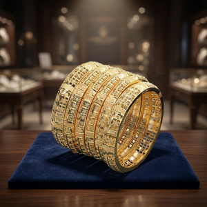 Joyeria เครื่องประดับแฟชั่น14K 18K 24K กำไลทองเหลืองชุบทองสัญลักษณ์ออร์โธดอกซ์ - Product Image 6