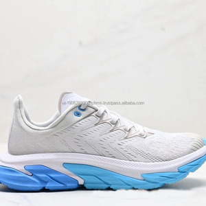 Baskets avec logo personnalisé pour hommes Matériau de l'empeigne en chanvre Doublure en maille Conception sans coup de pied pour le printemps Hiver Chaussures de course à pied décontractées - Product Image 5