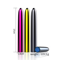 Vibrateur rechargeable électroplaqué de 7 pouces pour femmes, modèle AV de massage, vente en gros pour fabricants adultes, Shenzhen