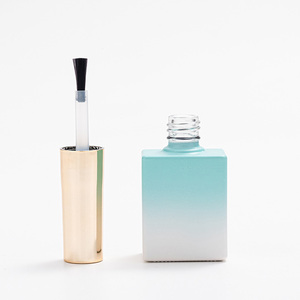 Botella de <span class=keywords><strong>Gel</strong></span> para Uñas Sostenible de 12 ml con Pincel, Envase de Vidrio Recargable para Cosméticos, Base para Esmalte - Product Image 2