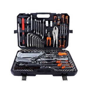 150 Piece Automotive Engine Repair Tool Set 1/2 In <b>Socket</b> Drive Crv Steel Hard Case For Auto And Home Use - Product Image 1