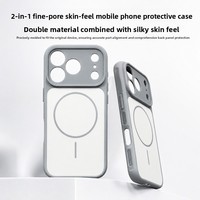 Étui hybride magnétique TPU+PC au toucher doux pour moulage par injection, design antichoc, découpes précises, plusieurs couleurs disponibles