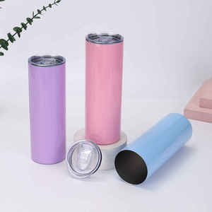 กระติกน้ำสุญญากาศสแตนเลสทรงตรง ขนาด 20 ออนซ์ ดีไซน์ทันสมัยและมินิมอล พร้อมฝาปิดกันรั่ว สำหรับการเดินทาง - Product Image 2