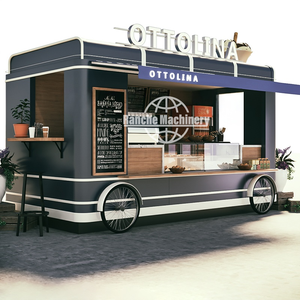 Remolque de Comida Móvil Personalizado para Café, Cocina Móvil de Comida Rápida, Mini Foodtruck, Camiones de Comida Móviles para Helados en Venta - Product Image 1