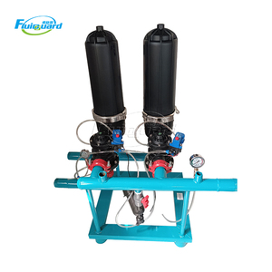 Filtro de disco de plástico autolimpiable automático para riego por goteo de jardín agrícola sistema separador de riego agrícola - Product Image 3