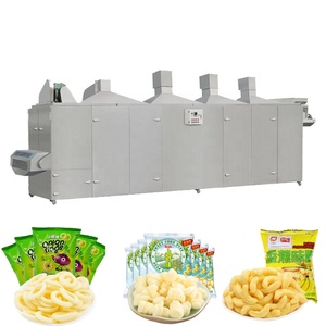 Ligne d'extrusion industrielle de produits soufflés non frits pour les collations de loisirs - Product Image 2